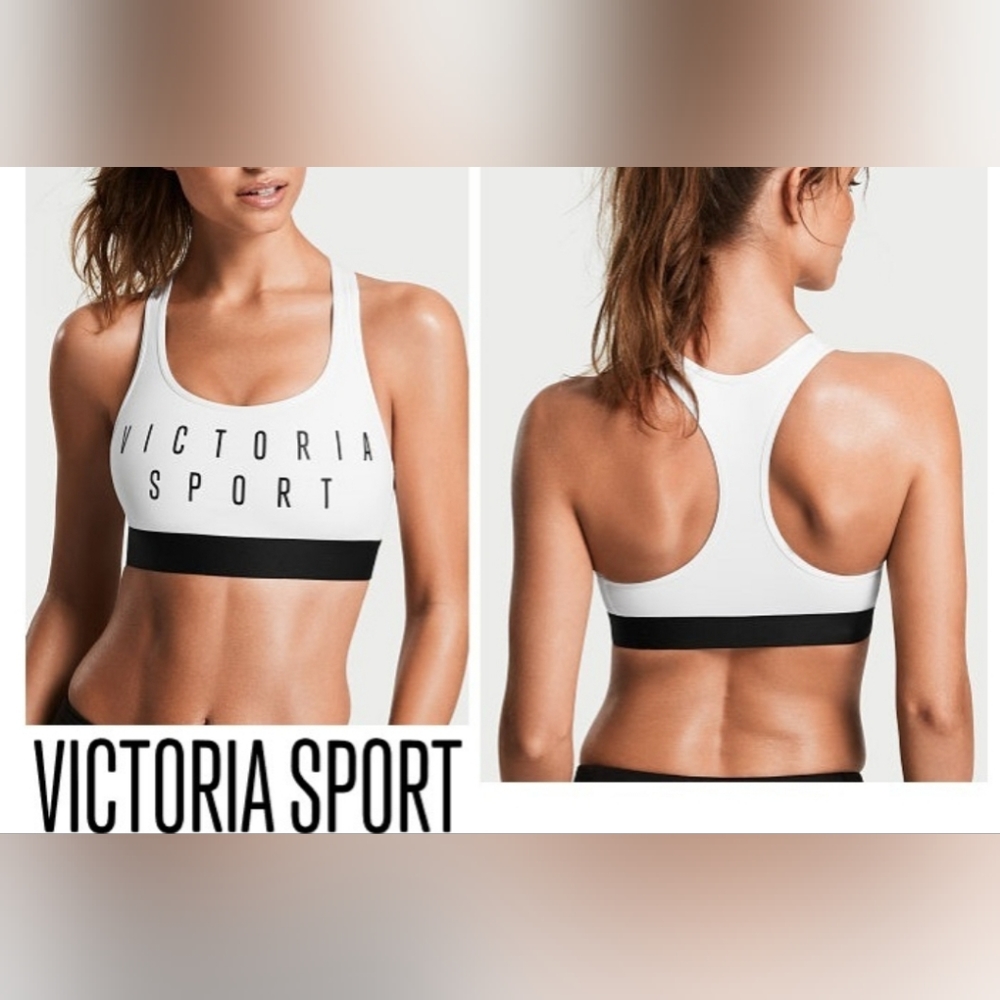 Victoria Sport size M light grey mid support athletic bra